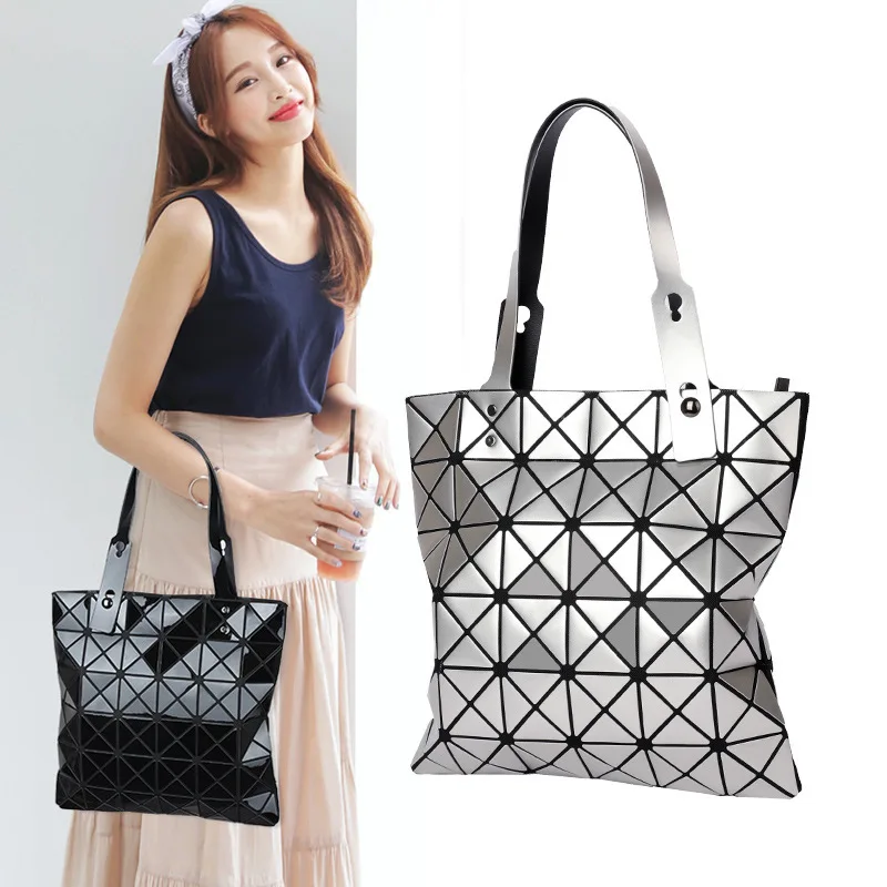 

WOMEN'S Bag 2020 New Style Europe And America Style Geometry Rhombus Laser Bag Crossbody Bag