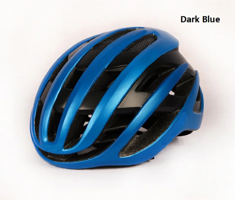 New Air Cycling Helmet Racing Road Bike Aerodynamics Wind Helmet Men Sports Aero Bicycle Helmet Casco Ciclismo - Цвет: blue