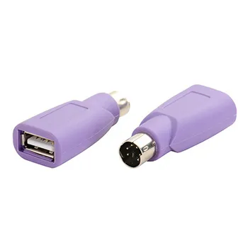 

1Pc Usb Female To Ps2 Ps / 2 Mouse Keyboard Converter Male Adapter Computer Converter