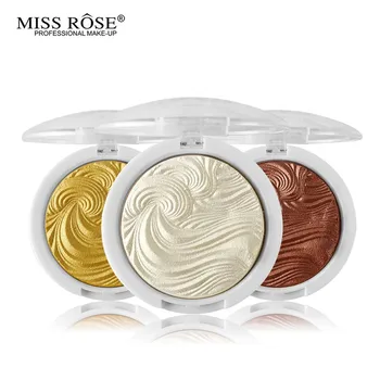 

Miss Rose Illuminator Makeup Shimmer Powder Highlighter Palette Face Base Bronzer Highlight Contour Hailaiter