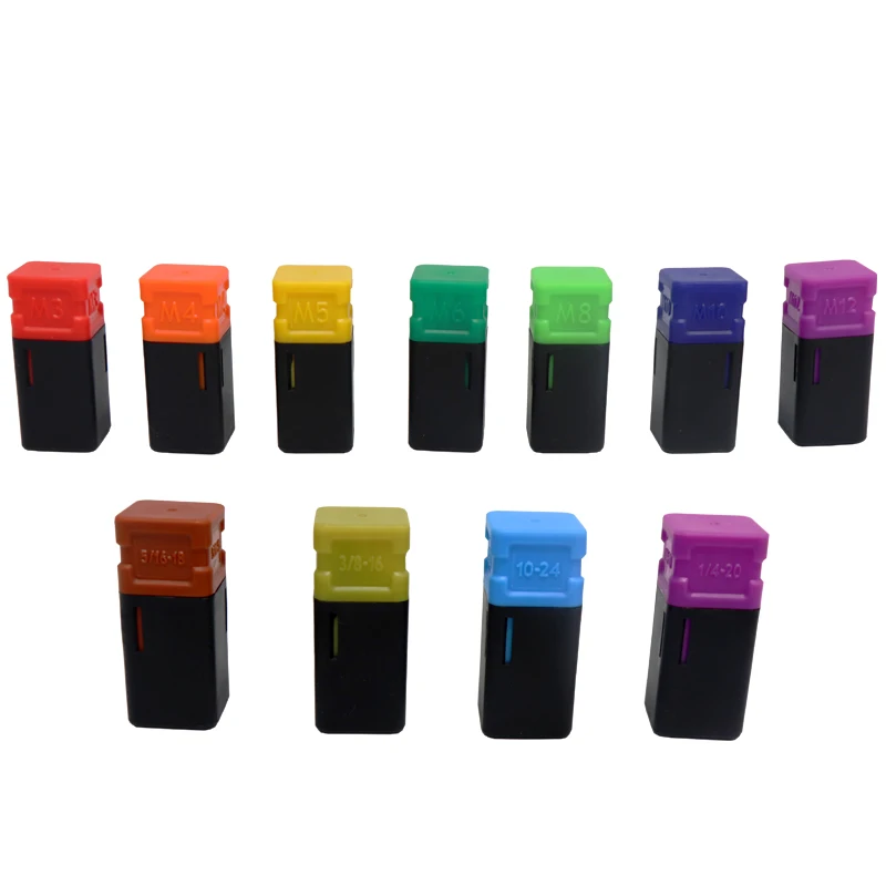 HIFESON M3-M12 6-32 8-32 10-24 1/4-20 5/16-18 3/8-16 1/2-13 Riveter Gun Part Threaded Mandrel for Hand Nut Rivet Guns Tool 4