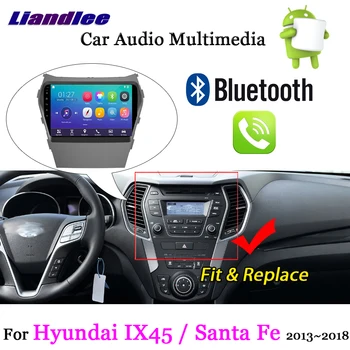 شراءLiandlee For Hyundai IX45 / Santa Fe 2013 ~ 2018 نظام أندرويد 7.1 راديو Carplay كاميرا واي فاي لتحديد المواقع خريطة نافي الملاحة الوسائط المتعددة