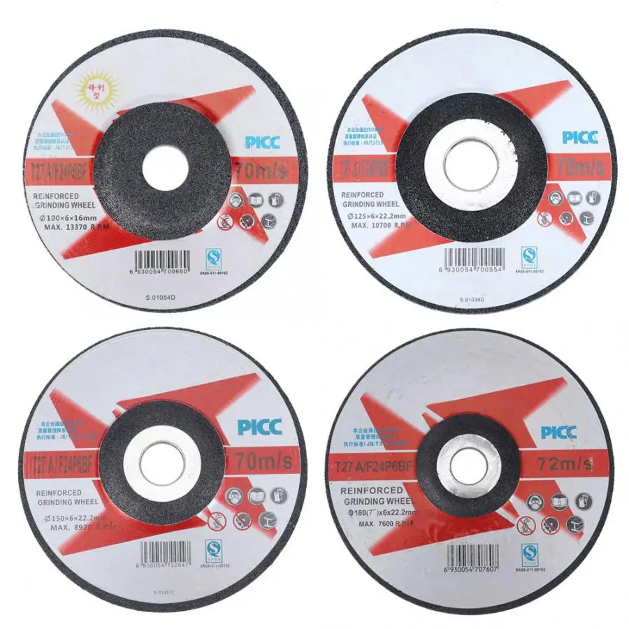 

10PCS Resin Circular Resin Grinding Wheel Sanding Polishing Disc Metal Grinder