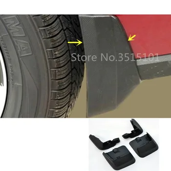 

Car Cover Plastic Fender Soft Mudguard Protect Flap Splash Mud Guard Frame 4pcs For Subaru XV 2012 2013 2014 2015 2016
