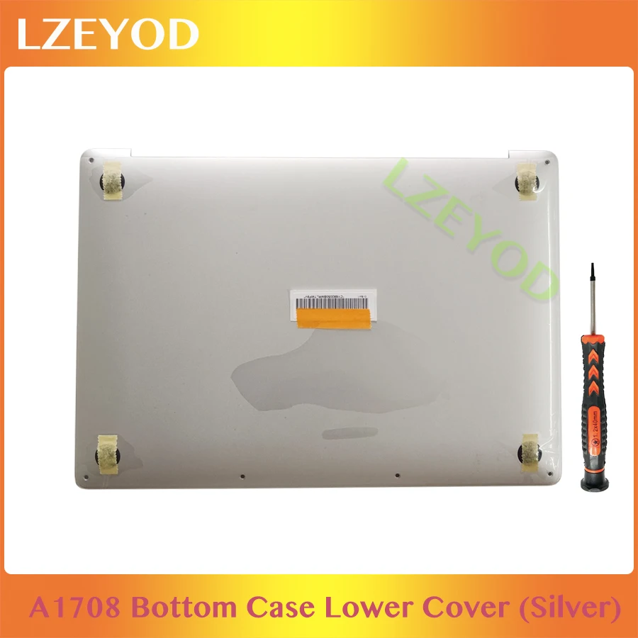 Nuovo Laptop A1708 Custodia Inferiore Per Macbook Pro Retina 13 "A1708 Coperchio Inferiore Inferiore D Shell Argento 2016 2017 Anno