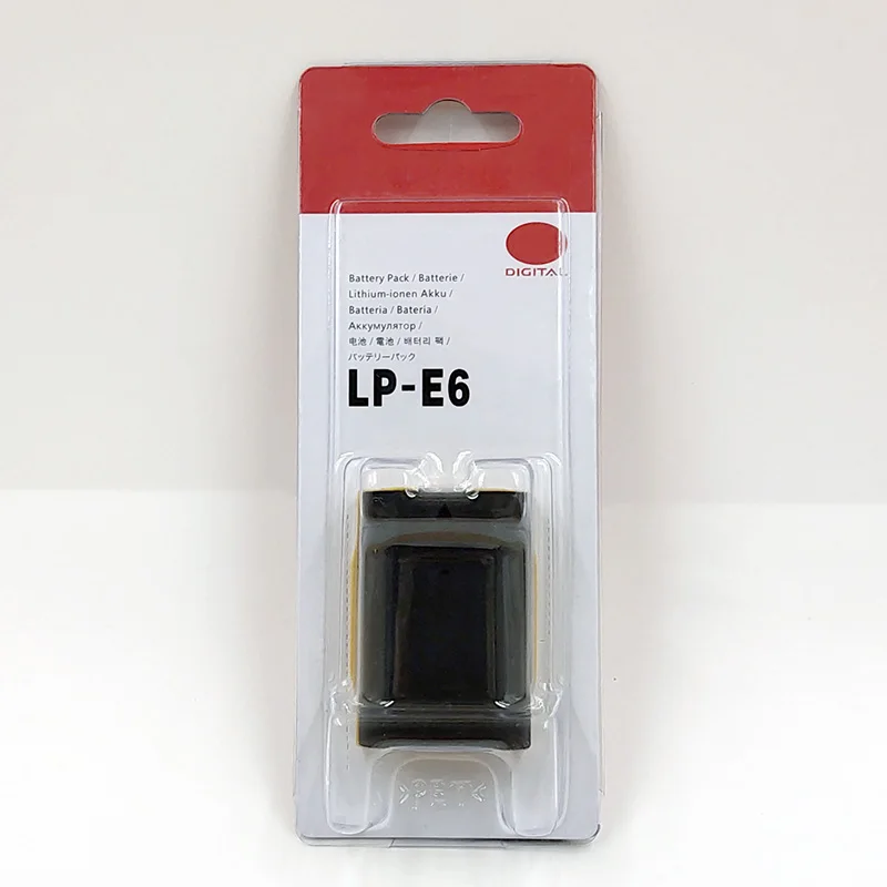 1 шт. LP-E6 батарея для камеры Canon EOS 5D Mark II III 6D 7D 60D 60Da
