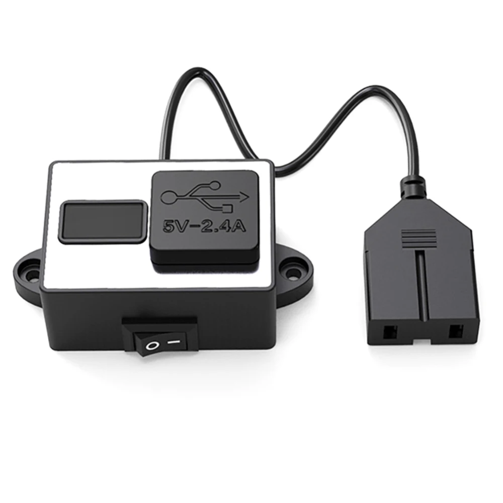 

Electric Bicycle Phone Charger USB Digital Display Battery Charging Plug USB jack Electronic Cable Adapter for motor bike Switch