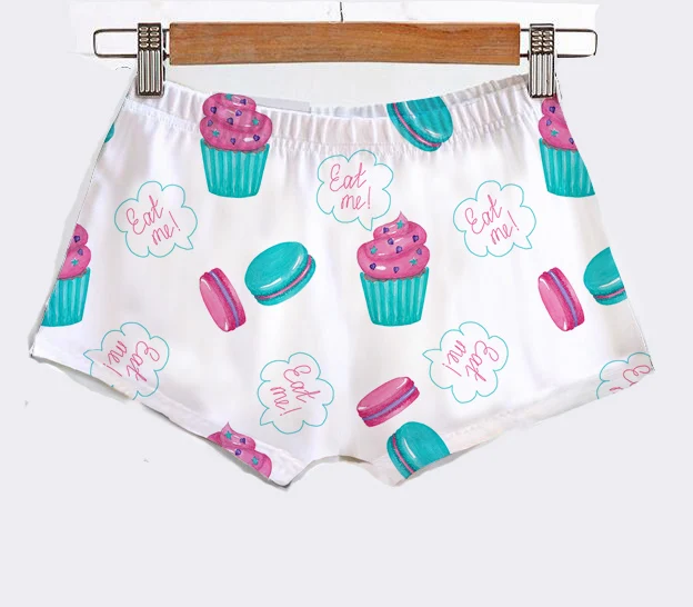 

Custom Made Eat me Sublimation Print Fashion Sexy Women Summer Hot Shorts