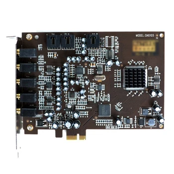 

5.1 Sound Card PCI Express PCI-E Built-In Double Output Interface for PC Window XP/7/8