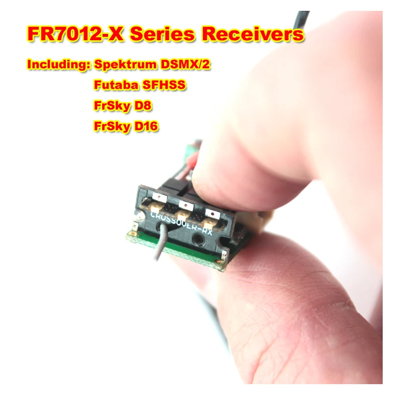 34x16 2x9 8 мм FR7012 2 4G 6CH мини-приемник 2-3S Встроенный 15A бесщеточный ESC 2A/5V BEC для Futaba FRSKY F3P