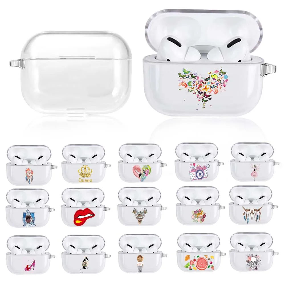 

For Apple AirPods Pro Silicone Protective Sleeve Anti-fall Bluetooth Sem Fio Anti-fall Fone De Ouvido Capa