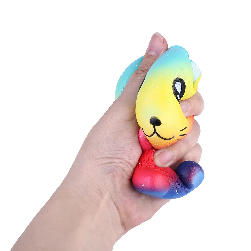 Colorful Cartoon cat kids Adult Toy Stress Reliever Eliminate Antistress Finger Pets toy Girl gifts Girly Heart Pinch Fun #B