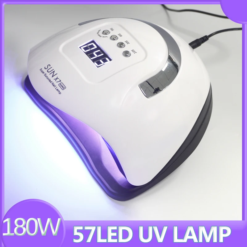 PROD 1005002705810743 SUN X7 Max 180W Nail Lamp Upgrade 57LED UV Lamp
Quick Dry Gel Nail Lamp Professional Nail Gel Lamp Fashion Nails Art
Tools