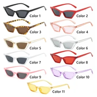 1PC Unisex Vintage Cat Eye Sunglasses Fashion Small Frame UV400 Shades Sun Glasses Party Travel Streetwear