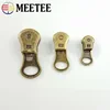 Meetee 10pcs 3# 5# 8# Retro Bronze Zipper Slider for Metal Zippers Bag Jacket Zip Head DIY Clothes Slider Puller Repair Fitting ► Photo 2/4