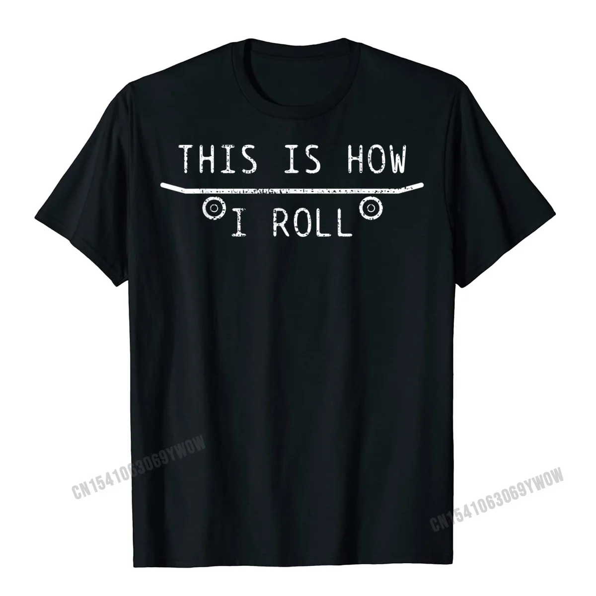Tops Shirt T-shirts Skateboard Skateboarder Gift Funny T-Shirt__899 Father Day Cotton Crew Neck Men's T Shirts Funny Designer Skateboard Skateboarder Gift Funny T-Shirt__899 black