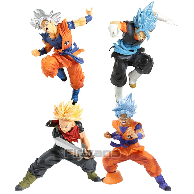 Супер Dragon Ball-Z Heroes Chouzetsu Gikou Super Saiyan Trunks Son Goku vegetto из ПВХ фигурка Коллекционная модель игрушки