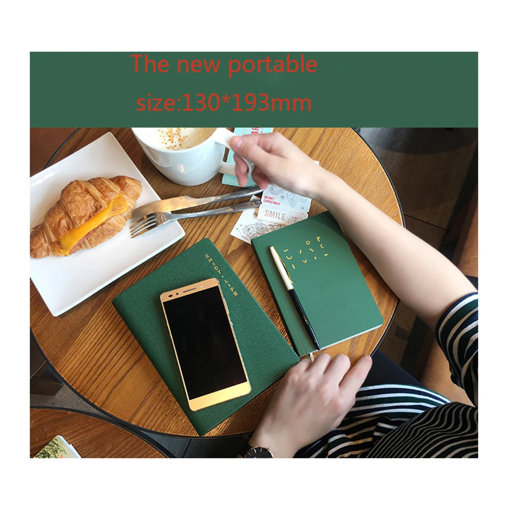 South Korea's small fresh and simple business portable small notepad planner notebook