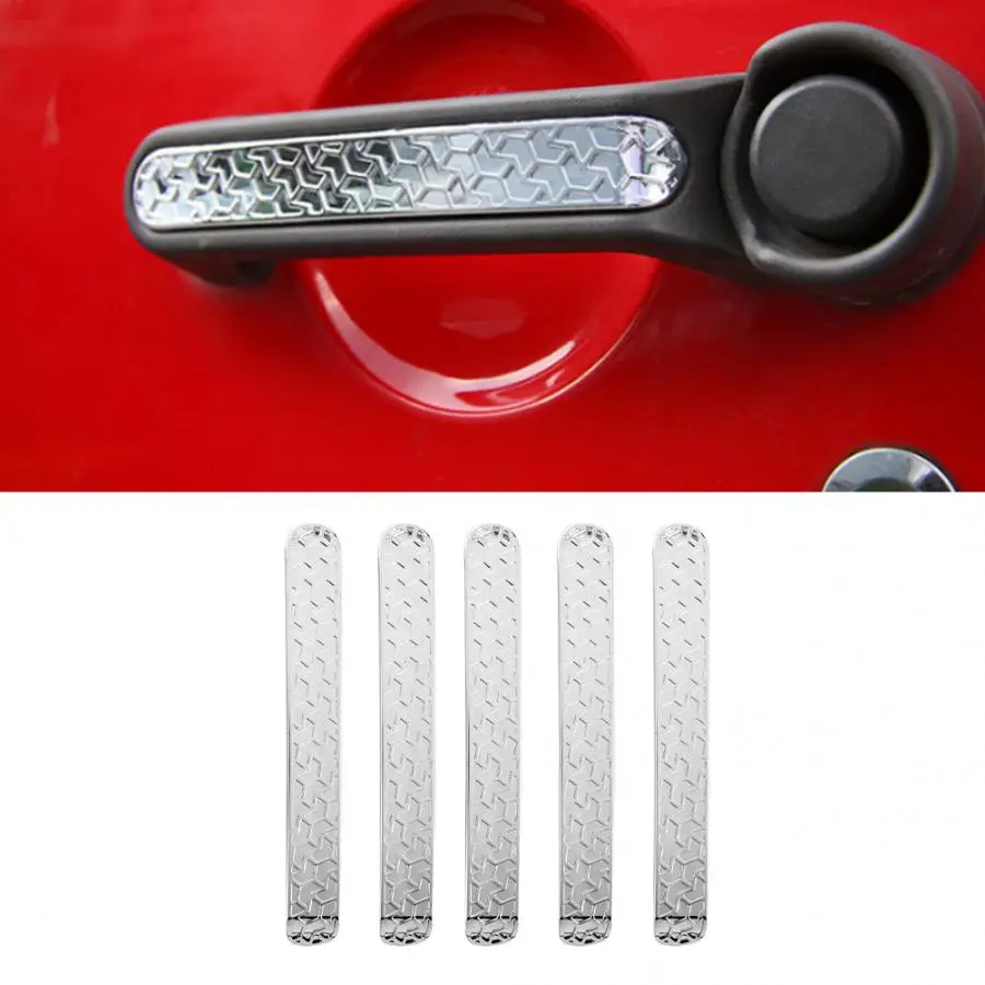 Накладка на 4 двери для Jeep Wrangler JK 2007 2008 2009 2010 2011 2012 2013 2014 2015 2016 2017 5 шт. | Автомобили и