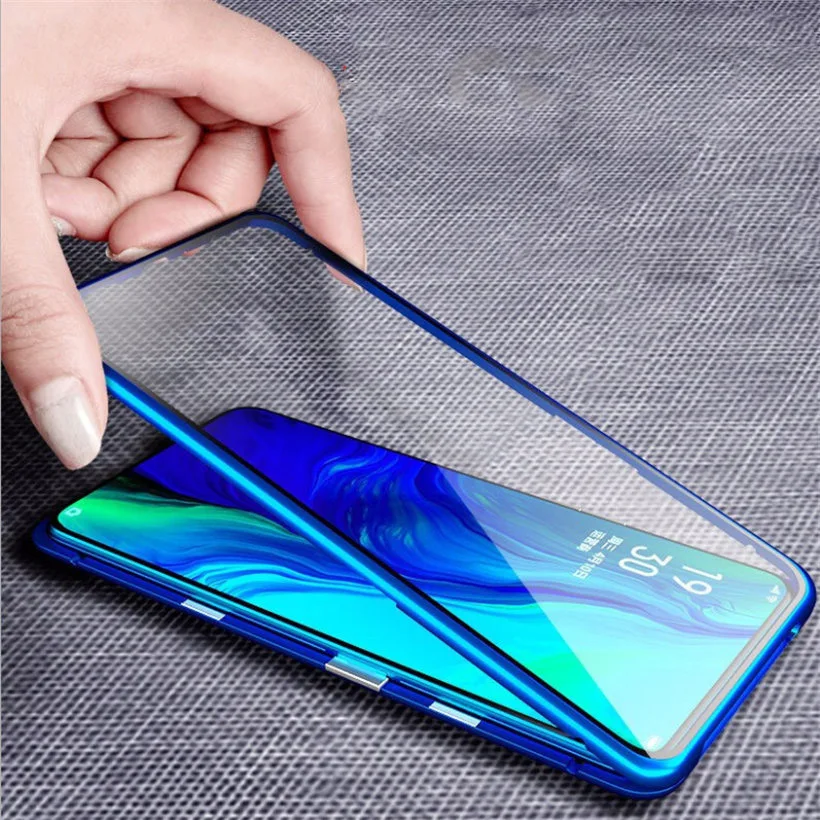 Защитный Магнитный чехол R-just Full Body для huawei Honor 20 pro, металлический закаленное стекло, задняя крышка Honor 20 Pro Honor20, чехол