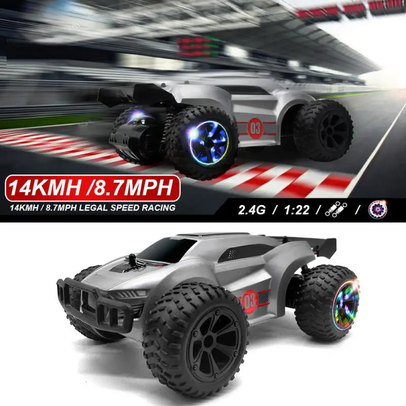 RC Cars Toy New 2.4G remote control high-speed four-wheel drifting SUV children's educational remote control toys Kids Xmas Gift