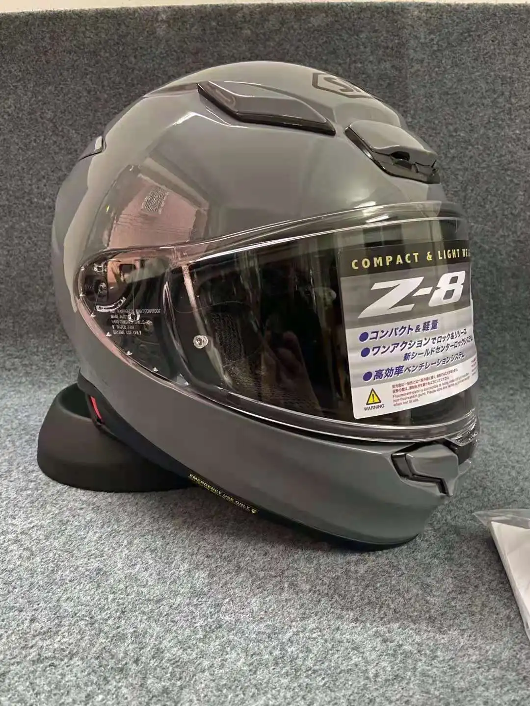 new Full Face Motorcycle helmet Z8 gray 