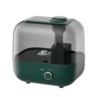 5L Air Humidifier Household Ultrasonic Scent Diffuser Ultra-silent Air Purifer Mist maker Removable Large Diameter Water Tank EU 2