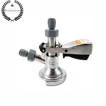 

A-Type Keg Coupler S.S (with Pressure Relief Valve; 2 x Duotight KL06903)