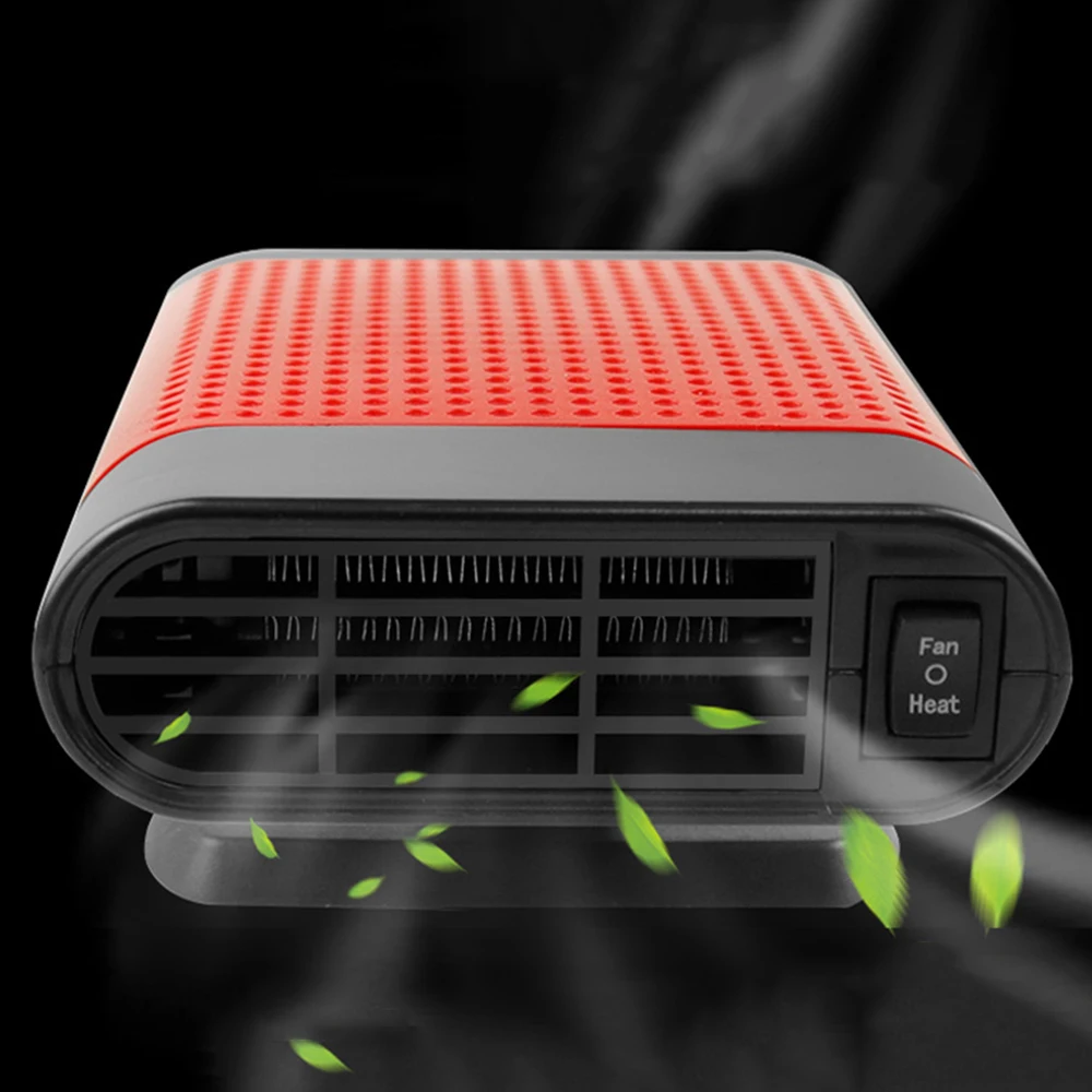 New Car Heater Universal 150W Car Interior Heating Accessories Fan Heater Window Mist Remover