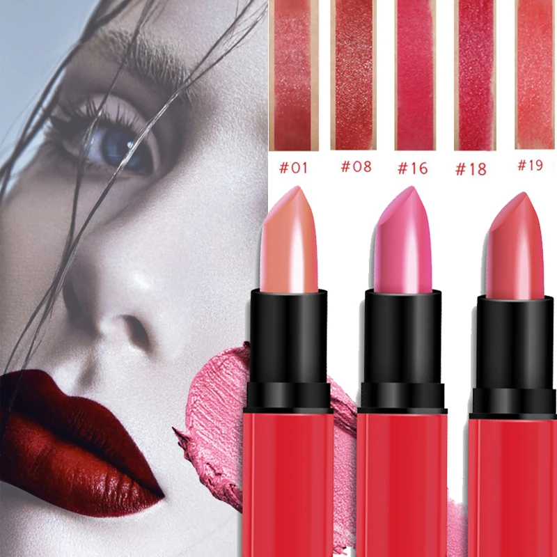 Winter Moisturizing Matte Lipstick Waterproof Lips Moisturizing Easy To Wear Makeup Lip Sticks Gloss Cosmetic Makeup Gift