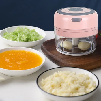 

Electric Chopper Meat Grinder Mincer Food Processor Slicer Electric auxiliary food processor garlic peeler wireless stirring