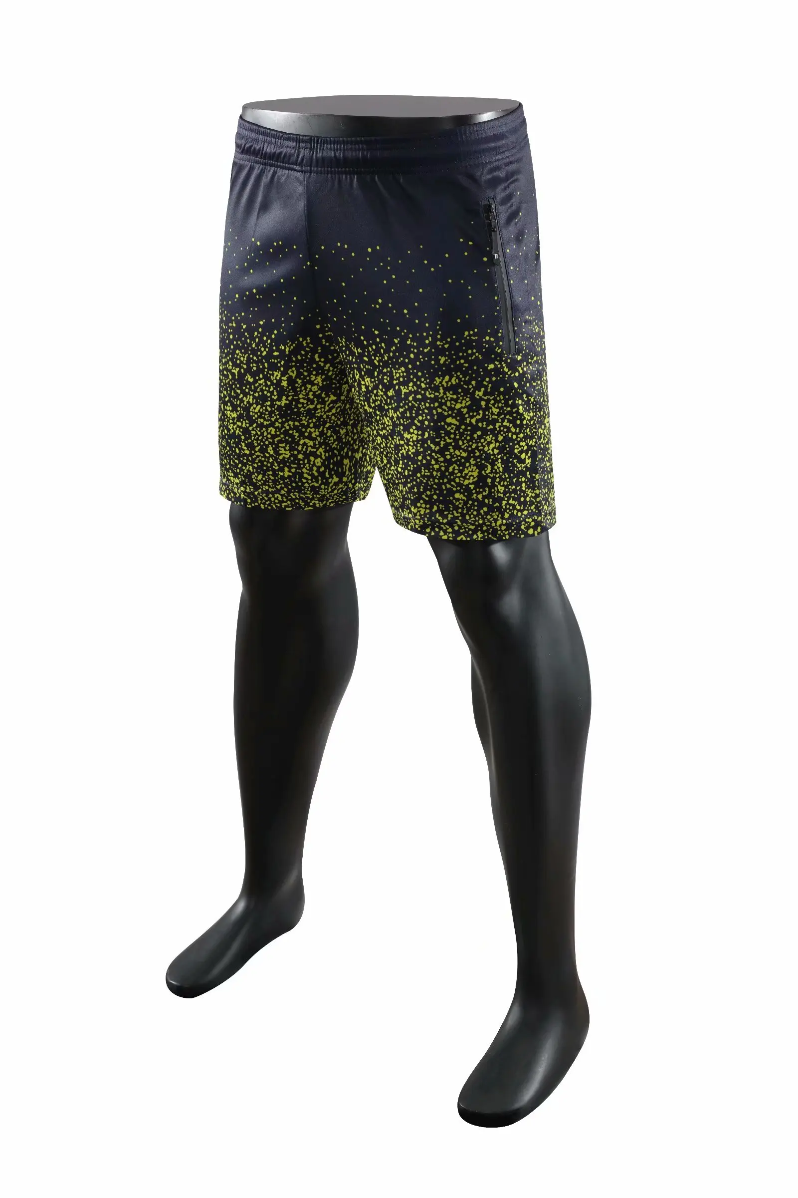 Популярные мужские wo мужские профессиональные камуфляжные футбольные шорты для тенниса, бега, спорта на открытом воздухе, тренировок, фитнеса, футбола, шорты с карманами на молнии - Цвет: A-007 shorts