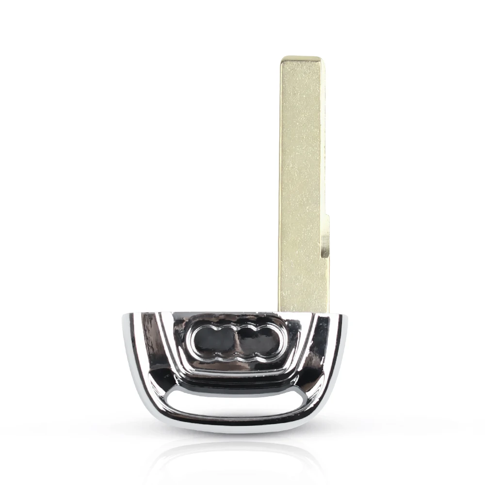 Dandkey 10 шт. в упаковке для ключей для Audi A3 A4 A5 A6 A7 A8 Q5 A4L A6L Q5 754C дистанционного Аварийный ключ пустой смарт-Uncut Пустой HU66 лезвие