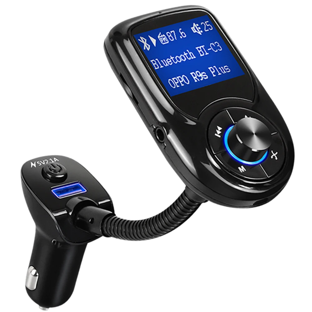 Автомобильный беспроводной передатчик WAV MP3-плеер Hands-Free DC12-24V Bluetooth 3,0 DSP подавление шума светодиодный дисплей Обнаружение напряжения