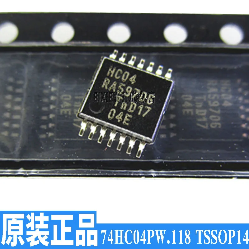 50 шт. 74HC04PW, 118 TSSOP-14