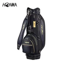 

High quality Golf bag For Men HONMA PU Golf Standard Bag cart bag Waterproof Big Capacity Golf Clubs bag Equipments