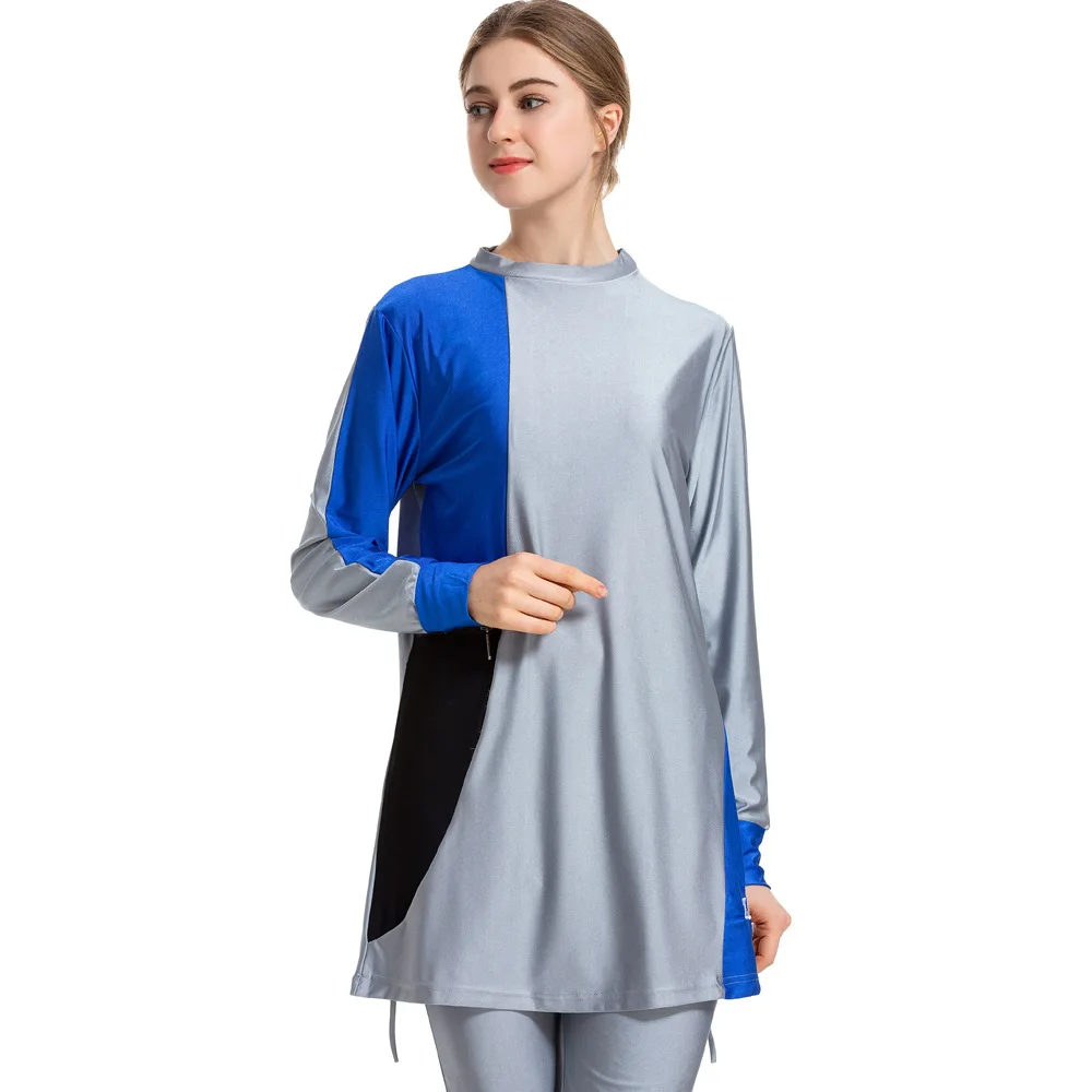 

TaoBo 2022 Women Large Size 6XL 5XL Full Cover Muslim Swimwear Burkinis Sport Swimwear Ladies Long Sleeve With Swim Hat