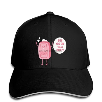 

hip hop Baseball caps Fashion Cool hat Rub Me On Your Butt! Customized Printed snapback