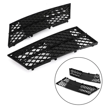 

Areyourshop Front Bumper Lower Grille Cover Left & Right For BMW E60 E61 528i 535i 550i Lower Grille Cover Car Auto Accessories