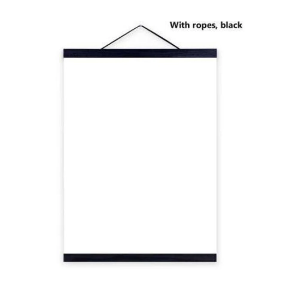 DIY 5D Diamond Painting Poster Frame Teak Wood Hanger Natural Photo Canvas Wall Art Craft | Дом и сад