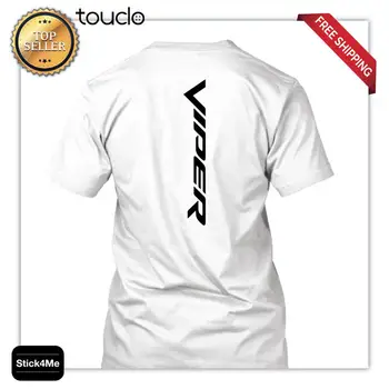 

Summer Fashion Car Viper LOGO RACE CAR LOVER BACK PRINT Summer Men Clothing