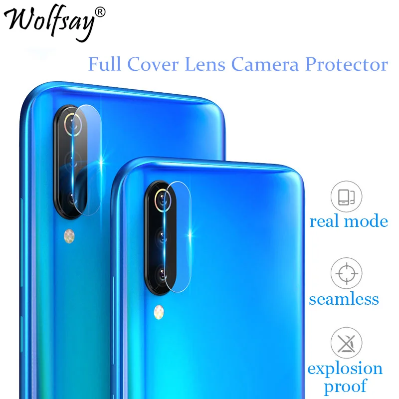 2 шт. закаленное стекло для задней камеры Xiaomi Redmi Note 7 8 Pro 8A 7A MiCC9 MiA3 защита экрана