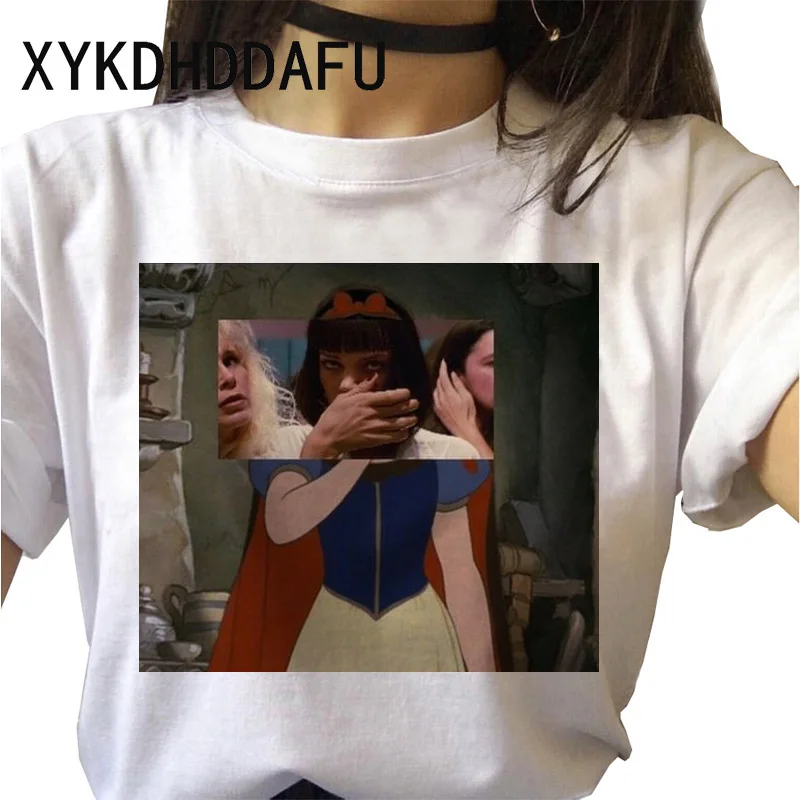 Vogue Princess T Shirt Women 90s Harajuku Funny Cute Tshirt Cartonn Ulzzang Vintage T-shirt Female Fashion Top Tees Clothes