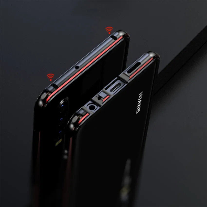 Ультратонкий чехол с металлической рамкой для huawei P30 Pro huawei P30 Lite, жесткий алюминиевый чехол-бампер для huawei P30