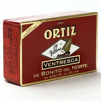 

Ortiz Tonno dalla Spagna in olio d'oliva da 3,9 once di latta