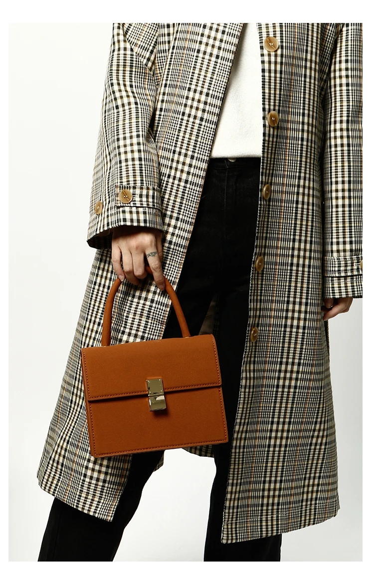 Матовая кожаная сумка на плечо с замком, кожаная женская сумка через плечо, женская сумка-мессенджер, роскошные модные брендовые сумки Bolso