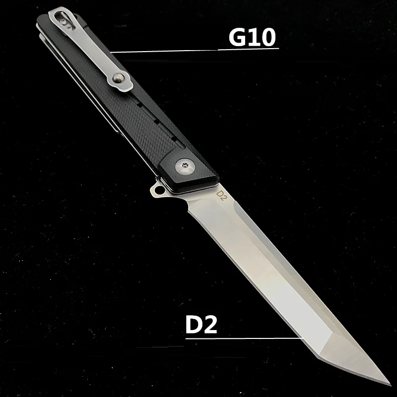 Складной нож D2 Blade G10 для кемпинга охоты ножи фруктов|Ножи| |