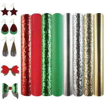 

Sunflower Christmas Leopard Camouflage PU Synthetic Leather Sheet Earring Making X7YA