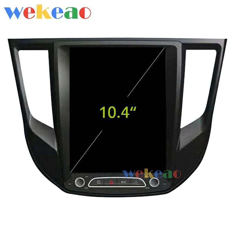 Wekeao вертикальный экран Tesla style 10,4 ''Android 7,1 автомобильный Радио gps навигация для Mitsubishi Lancer EX Grand Lancer 4G