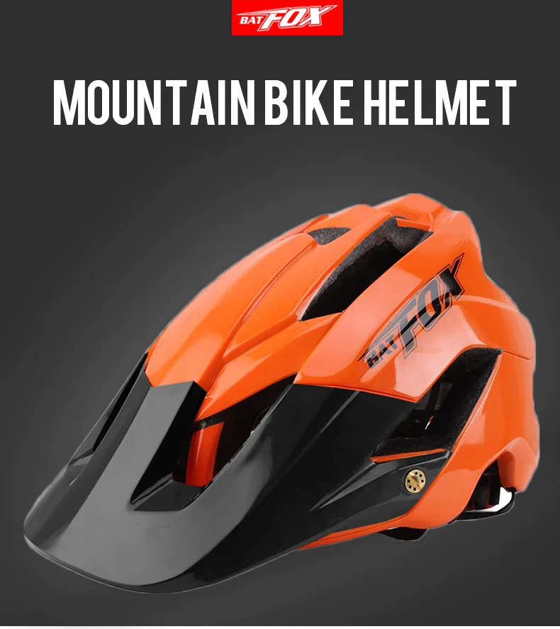 BATFOX 2019 Bicycle Helmet Men Women Road Mountain MTB Helmet Ultralight Integrally-molded Cycling Helmet Casco Ciclismo